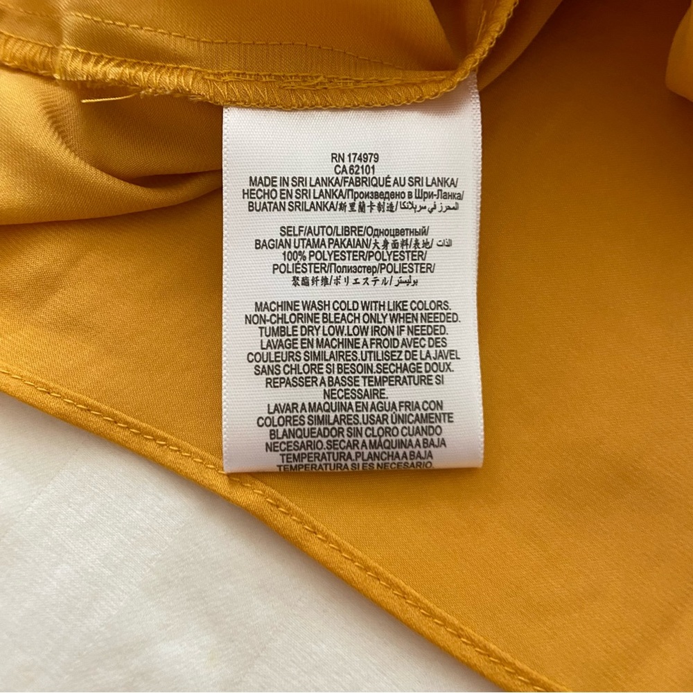 Bcbgeneration Yellow Square Neck Blouse - image 8